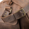 Дорожная коричневая сумка Grande Pelle из кожи Crazy Horse (GP0045brown)